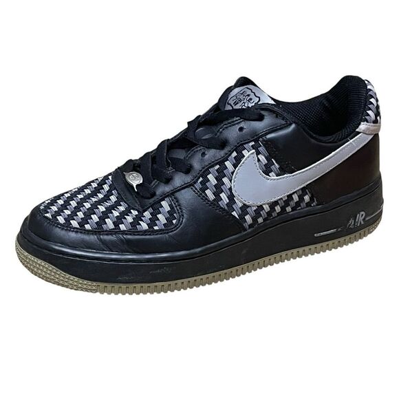 Nike Air Force 1 Premium Woven Grey Men’s Sz 6 - Picture 1 of 14